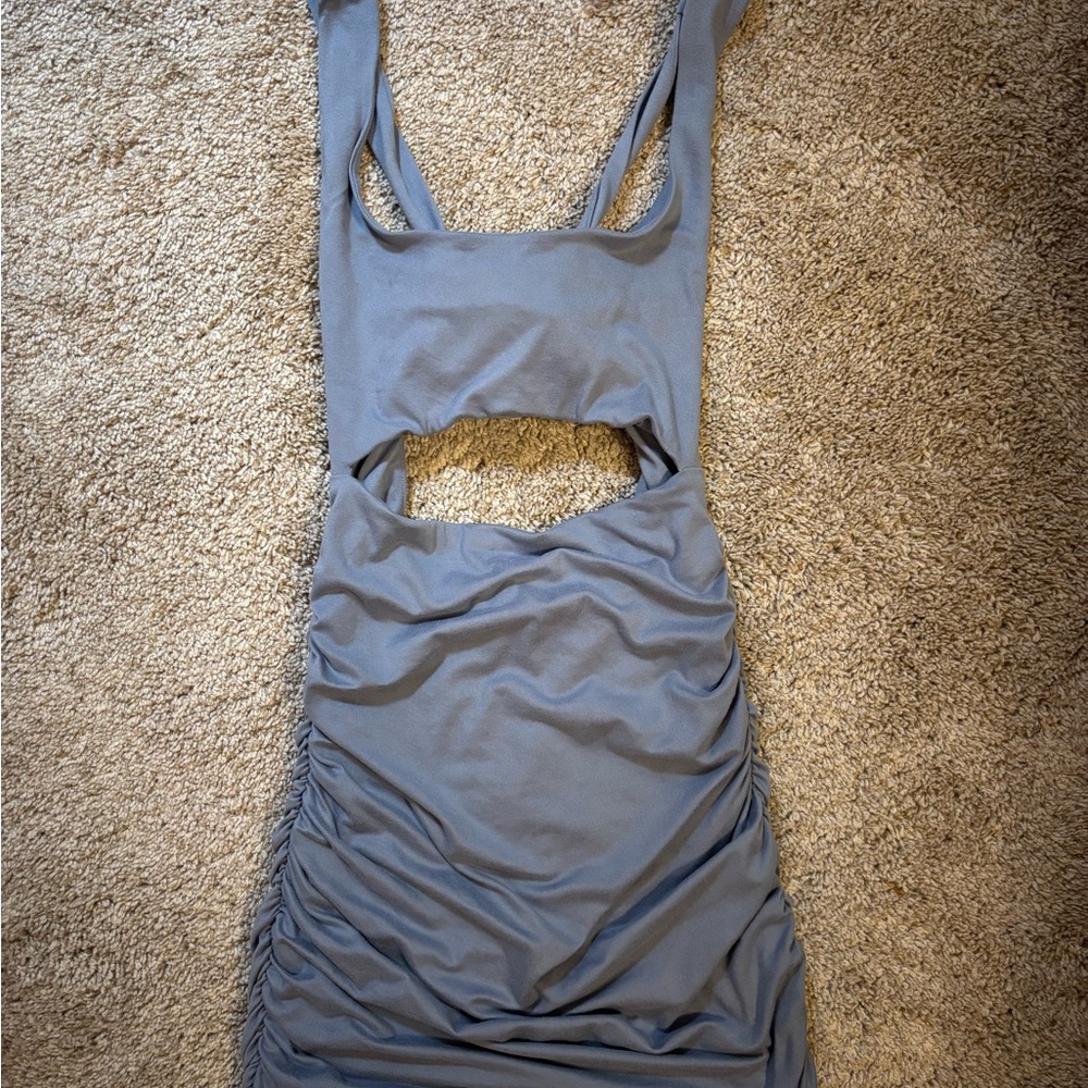 Windsor Light Blue Bodycon Dress (Size Small)